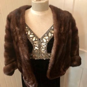 Authentic Vintage Mink Stole